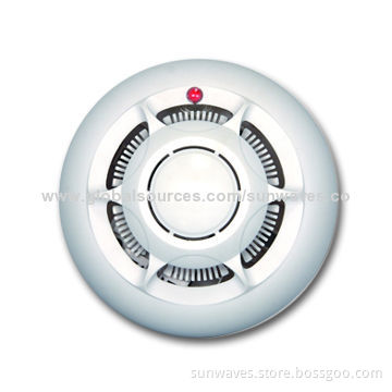 Wired Ceiling Gas Detector with -10 to 60°C Working Condition and 433.92MHz Frequency
